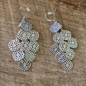 Silver Dangly Earrings